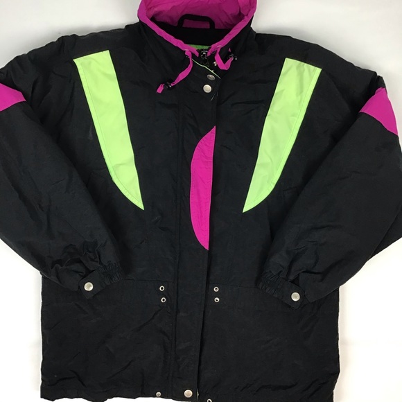 chalet Jackets & Blazers - Vintage color block chalet coat.